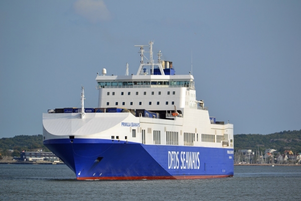 Primula Seaways osiadła na mieliźnie