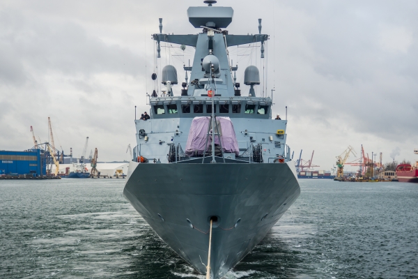 Próby zdawczo-odbiorcze ORP Ślązak