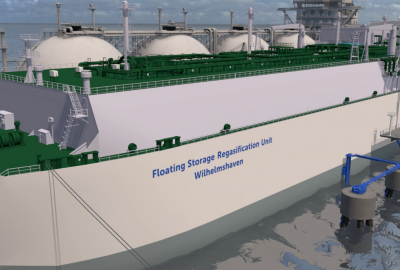 ExxonMobil chce korzystać z niemieckiego pływającego terminalu LNG