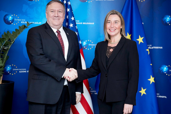 Źródło: Mogherini i Pompeo rozmawiali o nowych sankcjach na Rosję