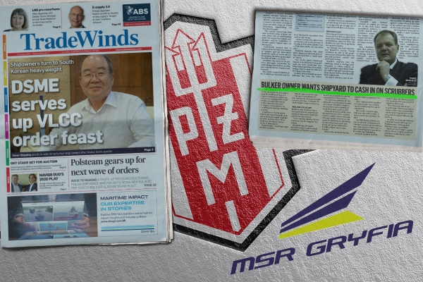 Czy Polska Żegluga Morska przejmie kontrolę nad MSR Gryfia?