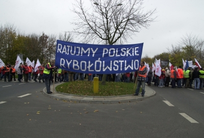 Rybacy przybrzeżni jadą do Warszawy na protest