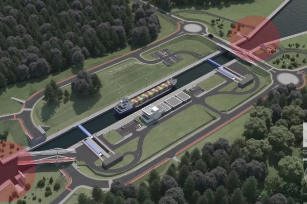 Do 28 lutego potrwa wycinka lasu w związku z przekopem przez Mierzeję Wiślaną