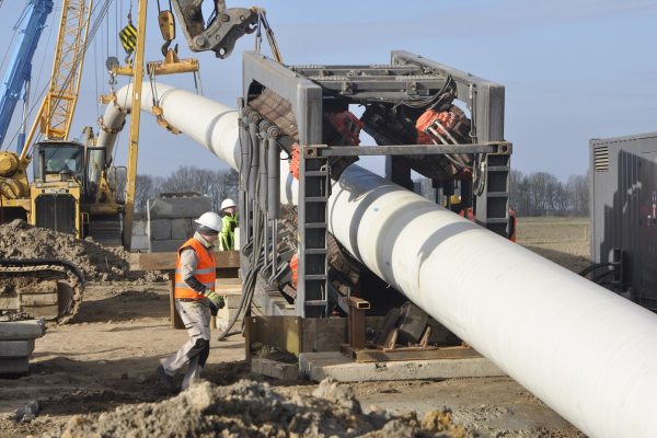 Gaz-System: zakończono najdłuższy w Polsce przewiert na trasie gazociągu