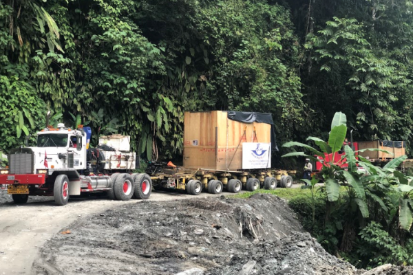 Fracht FWO Polska dostarcza 75-tonowy zawór kulowy do Kolumbii 