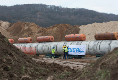 Ekolodzy okupują budowę Nord Stream 2