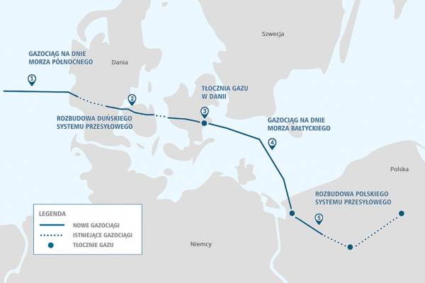 Decyzja środowiskowa dla gazociągu, który połączy podmorską część Baltic Pipe z polskim...