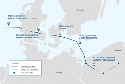 Decyzja środowiskowa dla gazociągu, który połączy podmorską część Baltic...