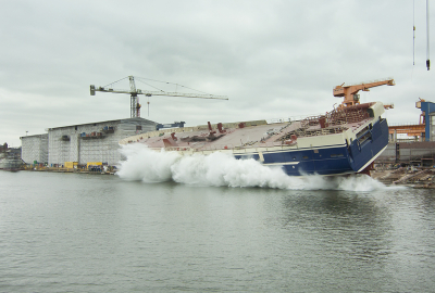 Remontowa Shipbuilding SA woduje trawler dla Norwegów [ZDJĘCIA, VIDEO]