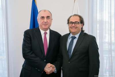 Z ministrem spraw zagranicznych Azerbejdżanu o współpracy portów