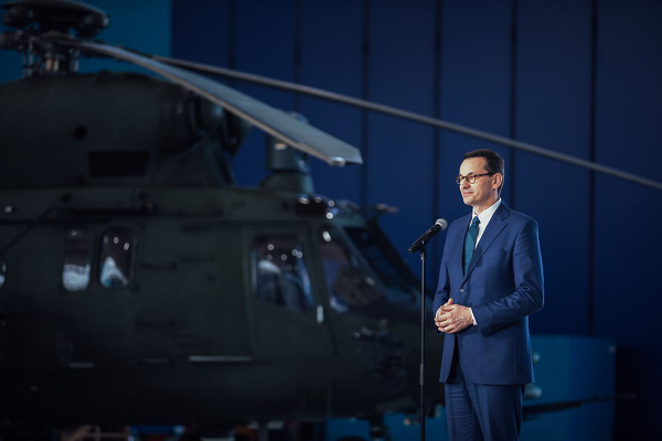 Morawiecki: Śmigłowce AW101 podniosą potencjał polskiej Marynarki Wojennej
