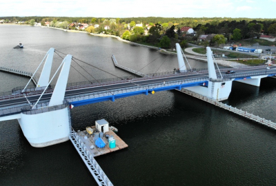 Rozpoczęła się procedura odbiorowa mostu na Wyspę Sobieszewską