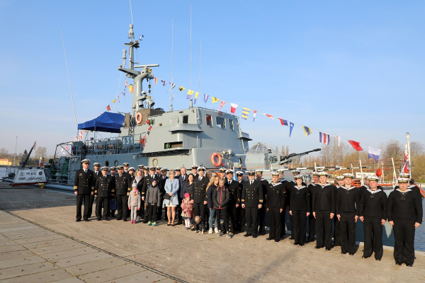 35. rocznica podniesienia bandery na ORP Gardno 