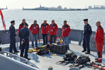 Delegacja Morskiej Służby Poszukiwania i Ratownictwa w 3. FO
