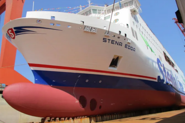Zwodowano kolejny nowy prom Stena Line