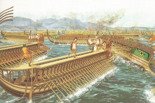 Ateńscy wioślarze, kreteńscy piraci i początki rzymskiej floty