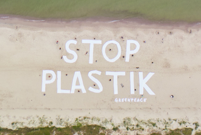 Stop plastik. Greenpeace z kolejną akcją na rzecz środowiska