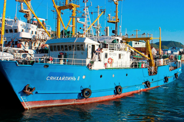 Zatrzymano załogę rosyjskiej łodzi rybackiej