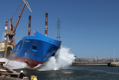 Zwodowano Zodiak II wielozadaniowy statek dla Urzędu Morskiego w Gdyni