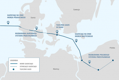 Naimski: Baltic Pipe z decyzją środowiskową na polskich wodach