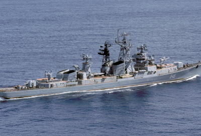 Rosja dementuje, by jej okręt wojenny zakłócił ćwiczenia NATO na Morzu C...
