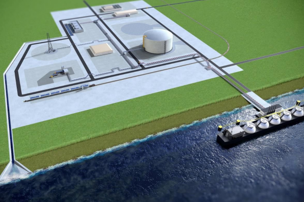 W Niemczech trwa spór o projekt terminalu LNG w Brunsbüttel