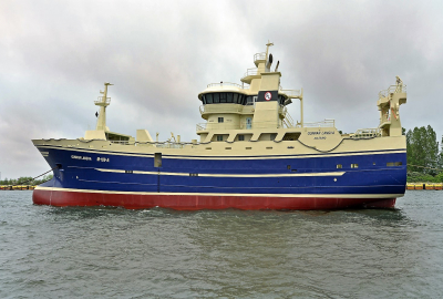 Kolejny trawler opuścił stocznię Remontowa Shipbuilding SA