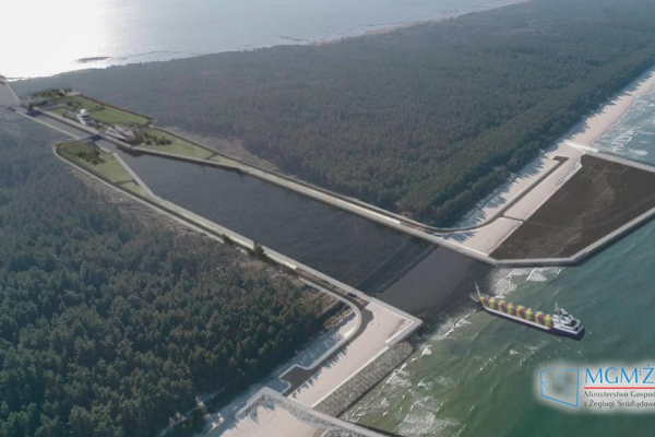 Gróbarczyk: chciałbym jak najszybszego podpisania umowy na przekop Mierzei Wiślanej