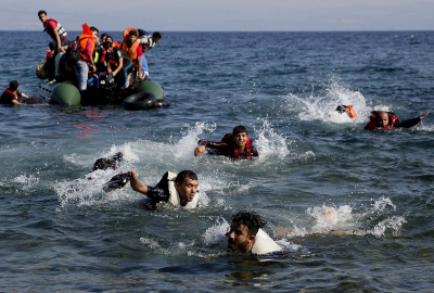Siedmioro migrantów, w tym dwoje dzieci, utonęło u wybrzeży Lesbos