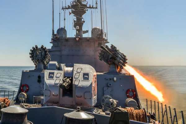 ORP Kaszub na polowaniu