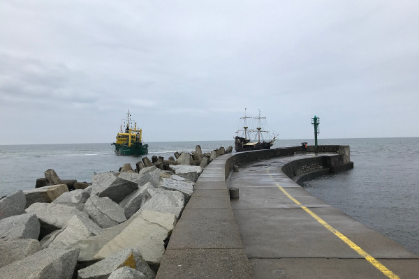 W usteckim porcie rozpoczęły się prace pogłębiarskie