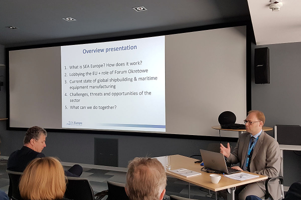 SEA Europe o chińskim zagrożeniu rynku i o współpracy z polskim sektorem okrętowym
