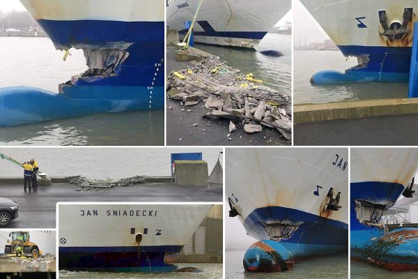 Władze badają przyczynę wypadku polskiego promu w Ystad