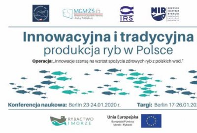 „Innowacyjna i tradycyjna produkcja ryb w Polsce” na targach w Berlinie...