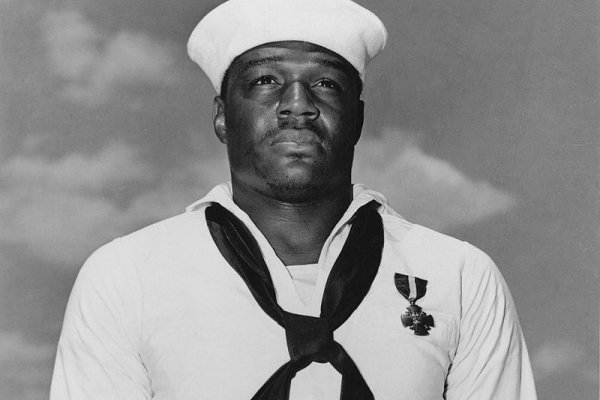 USS Doris Miller. Amerykański lotniskowiec, który zostanie nazwany na cześć czarnoskóre...