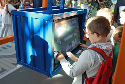 Nowe stanowisko w gdyńskim eksperymentatorium Container Master - nowe stanowisko w Centrum Nauki Experyment