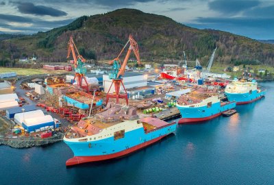 Kleven Verft (Fot.: Kleven) Stocznia Kleven Verft