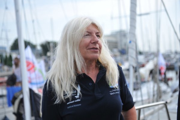 Joanna Pajkowska nagrodzona za samotny rejs dookoła świata bez zawijania do portów