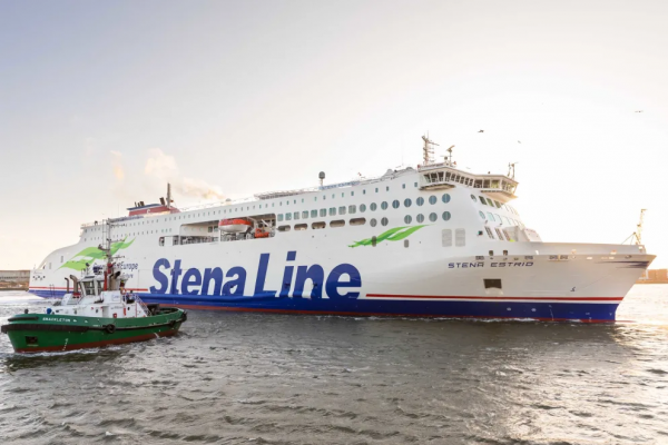 Stena Estrid już na trasie