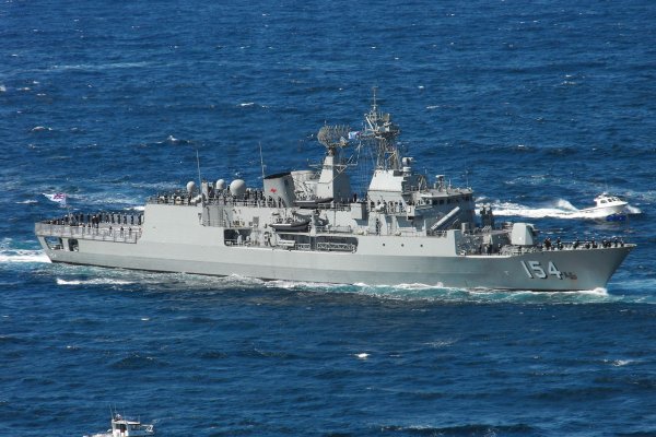 Australijska fregata dołączyła do okrętów USA na Morzu Południowochińskim
