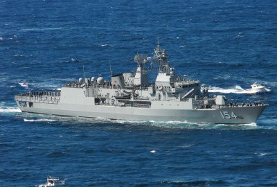 Australijska fregata dołączyła do okrętów USA na Morzu Południowochiński...