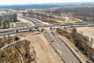 Trwa budowa ul. Nowej Portowej, nowej drogi prowadzącej do gdańskiego po...