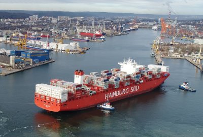 Fot.: Port Gdynia SA Port Gdynia poszerza wejście wewnętrzne do 140 m