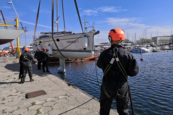 W Ośrodku Szkolenia Żeglarskiego MW trwają przygotowania do tegorocznego sezonu