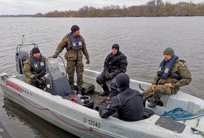 Bomby fosforowe na podejściu do Szczecina zneutralizowane