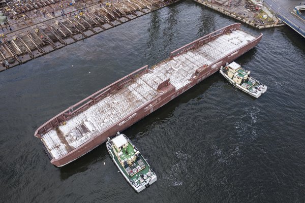 Widowiskowe wodowanie w stoczni Remontowa Shipbuilding! [VIDEO]