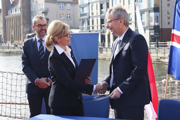 Współpraca Uniwersytetu Gdańskiego i Uniwersytetu Islandzkiego