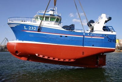 Pierwsze w tym roku wodowanie w stoczni Nauta-Hull