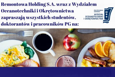 Śniadanie z Remontową na Politechnice Gdańskiej