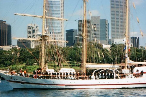 25. rocznica wyjścia w rejs dookoła świata ORP Iskra